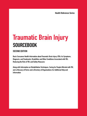 cover image of Traumatic Brain Injury Sourcebook